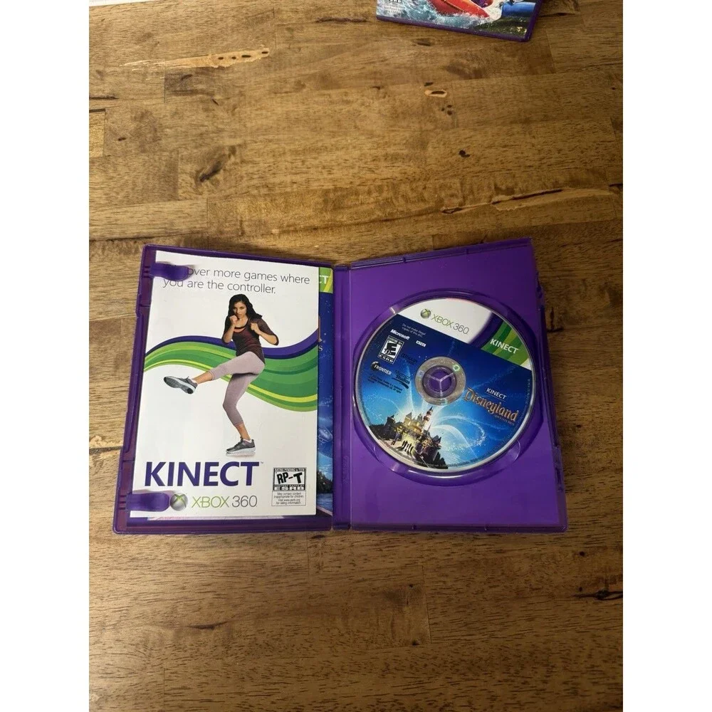 Xbox 360 Kinect (Lot Of  4) Video Games